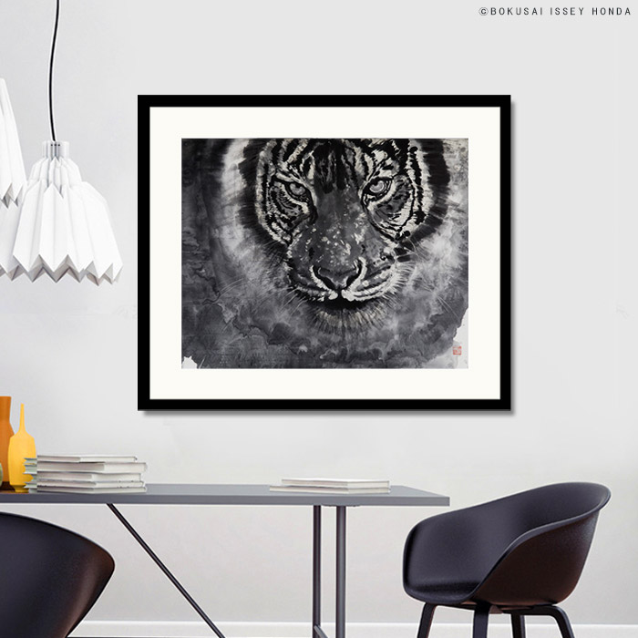 楽天市場】【2月25日 限定クーポン】圧倒的迫力 ISSEY HONDA 虎画・生