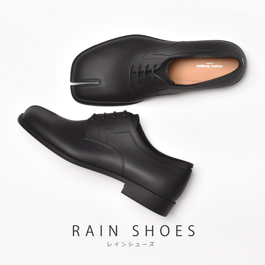楽天市場】メゾンマルジェラ レインシューズ ラバー 足袋 タビ Tabi