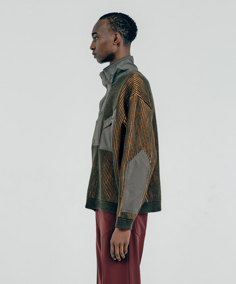 楽天市場】Iroquois イロコイ ブランド ハーフジップ ニット メンズ 異