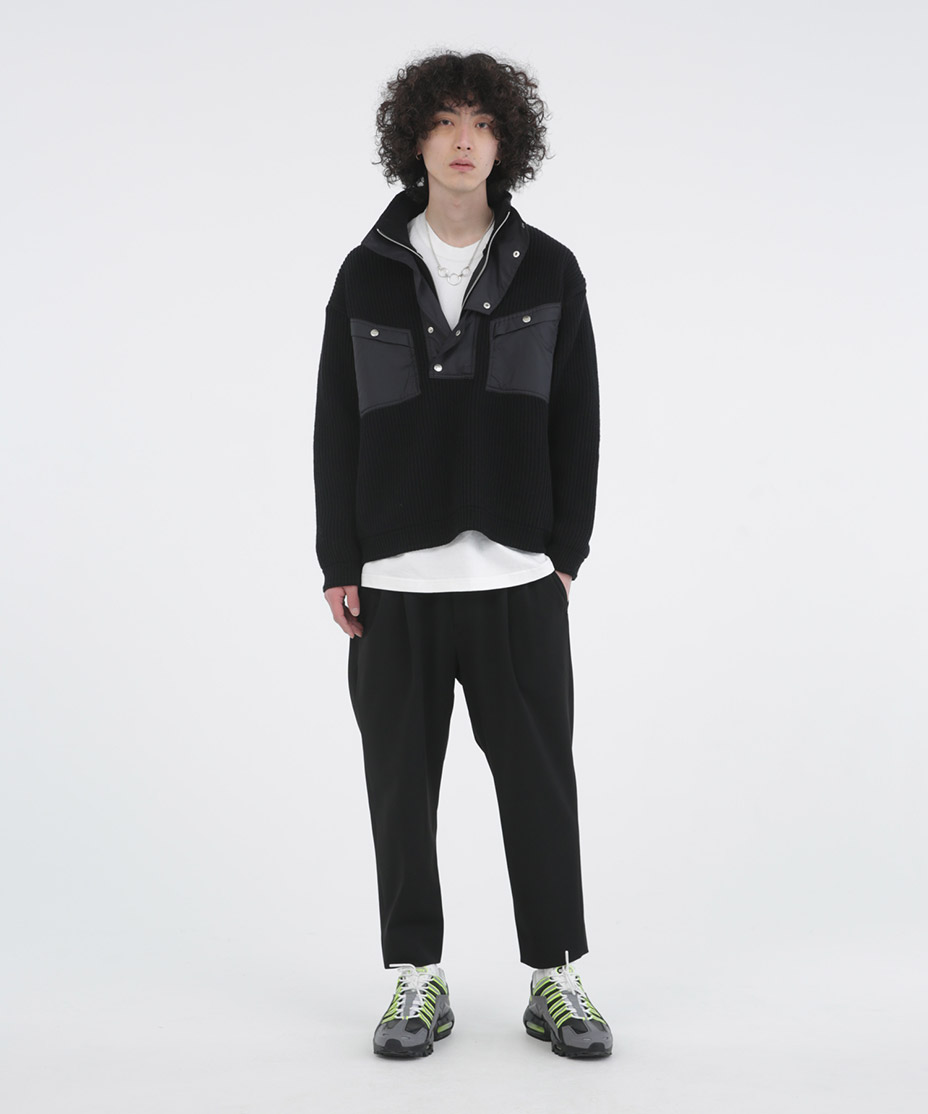 楽天市場】Iroquois イロコイ ブランド ハーフジップ ニット メンズ 異