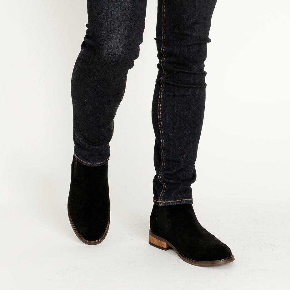 楽天市場】サイドゴアブーツ スエード メンズ サイドゴア ショート