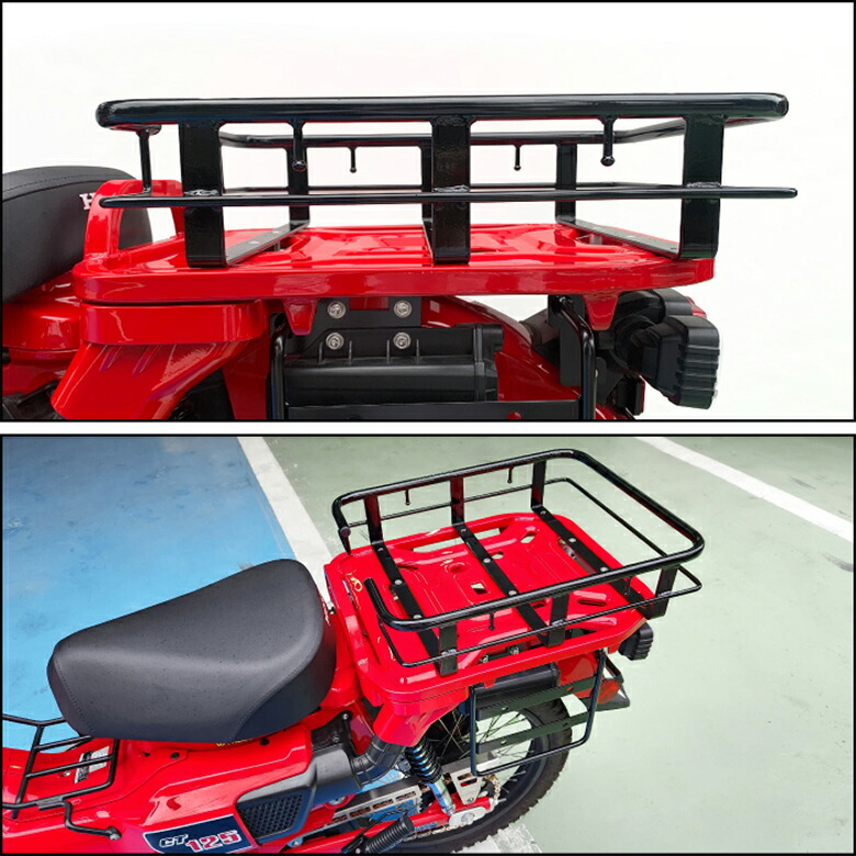 楽天市場】R-SPACE 製 CT125 ハンターカブ JA55 用 リア バスケット