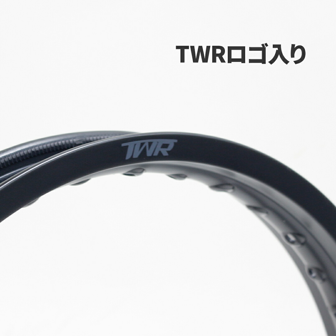 楽天市場】TWR 製 アルミ リム 2.15 - 17 36穴 マット ブラック