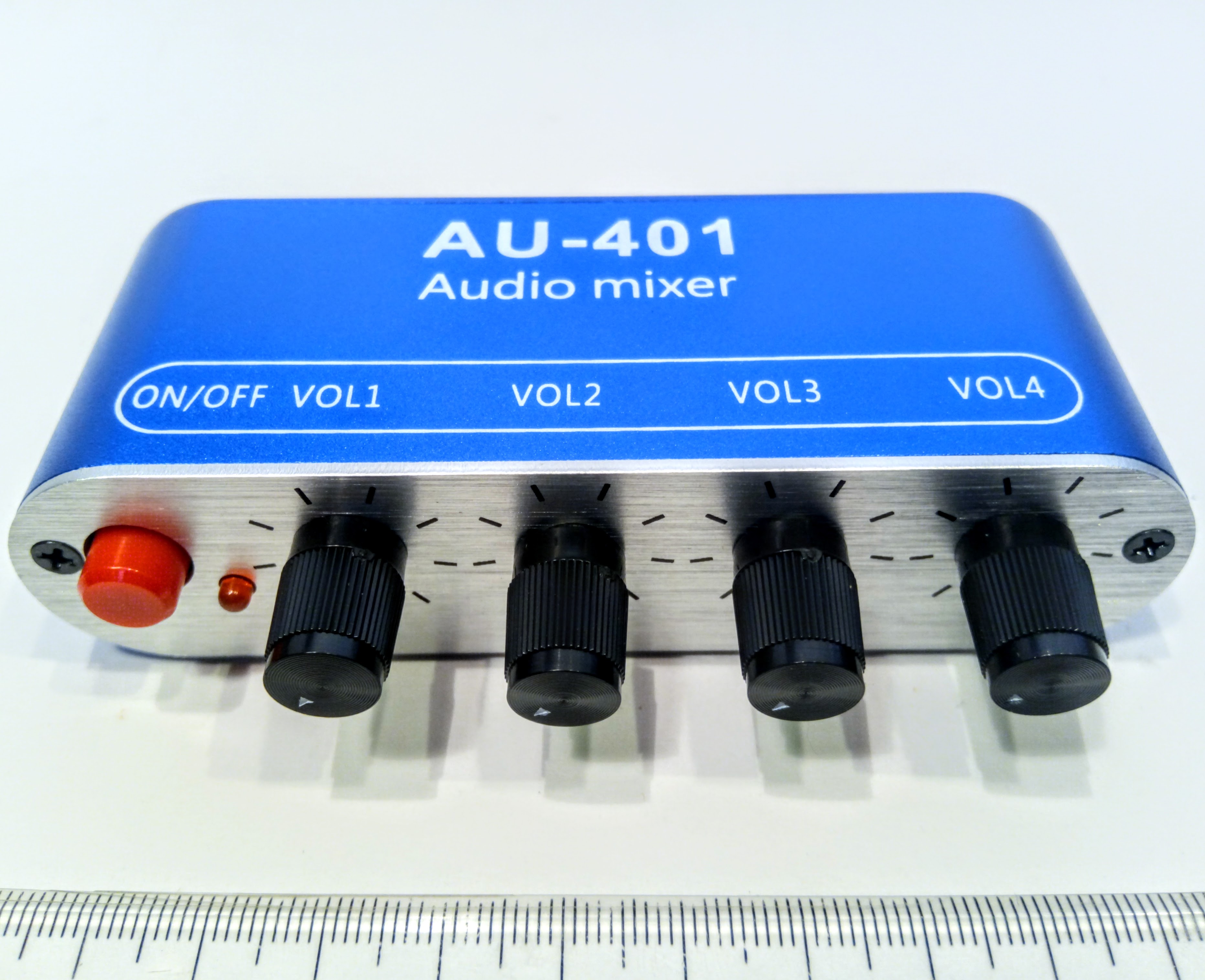 楽天市場】オーディオステレオミキサー各ボリューム付き Φ3.5mm