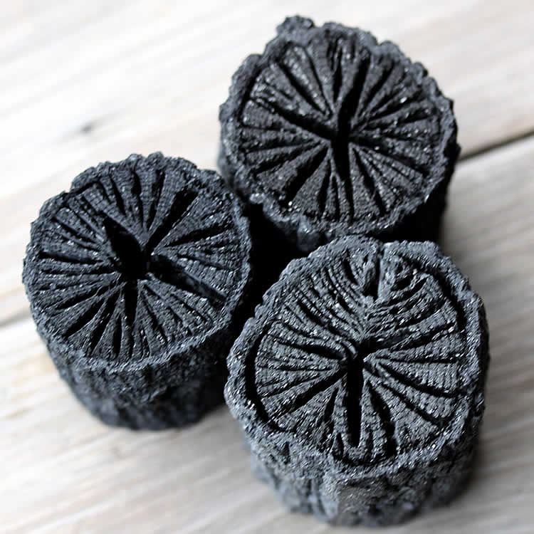 楽天市場】【国産】菊炭 3個セット木炭 炭の置物 調湿 湿度 消臭 吸着