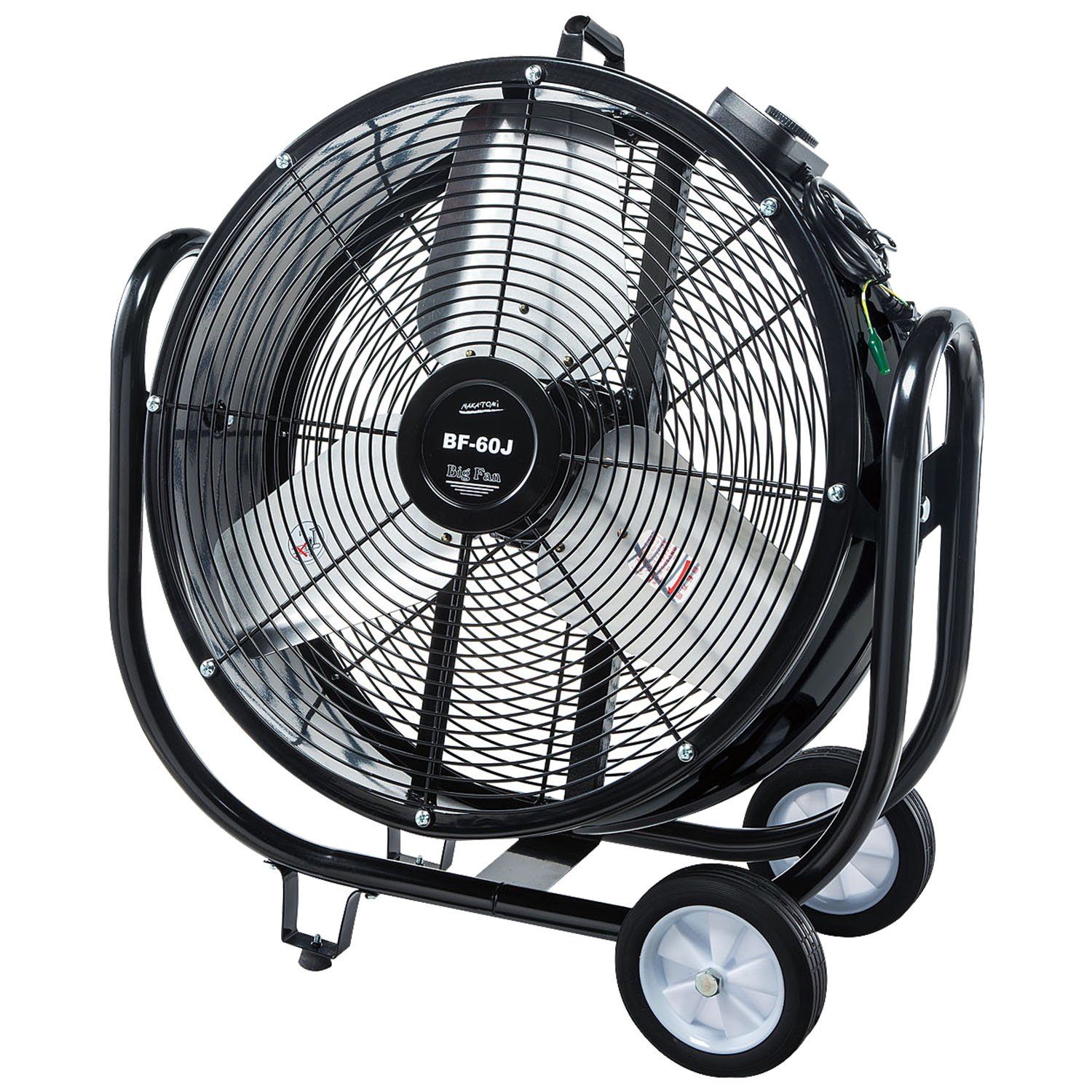 楽天市場】ナカトミ 工場扇 60cmビッグファン BF-60JZ 角度調節可能