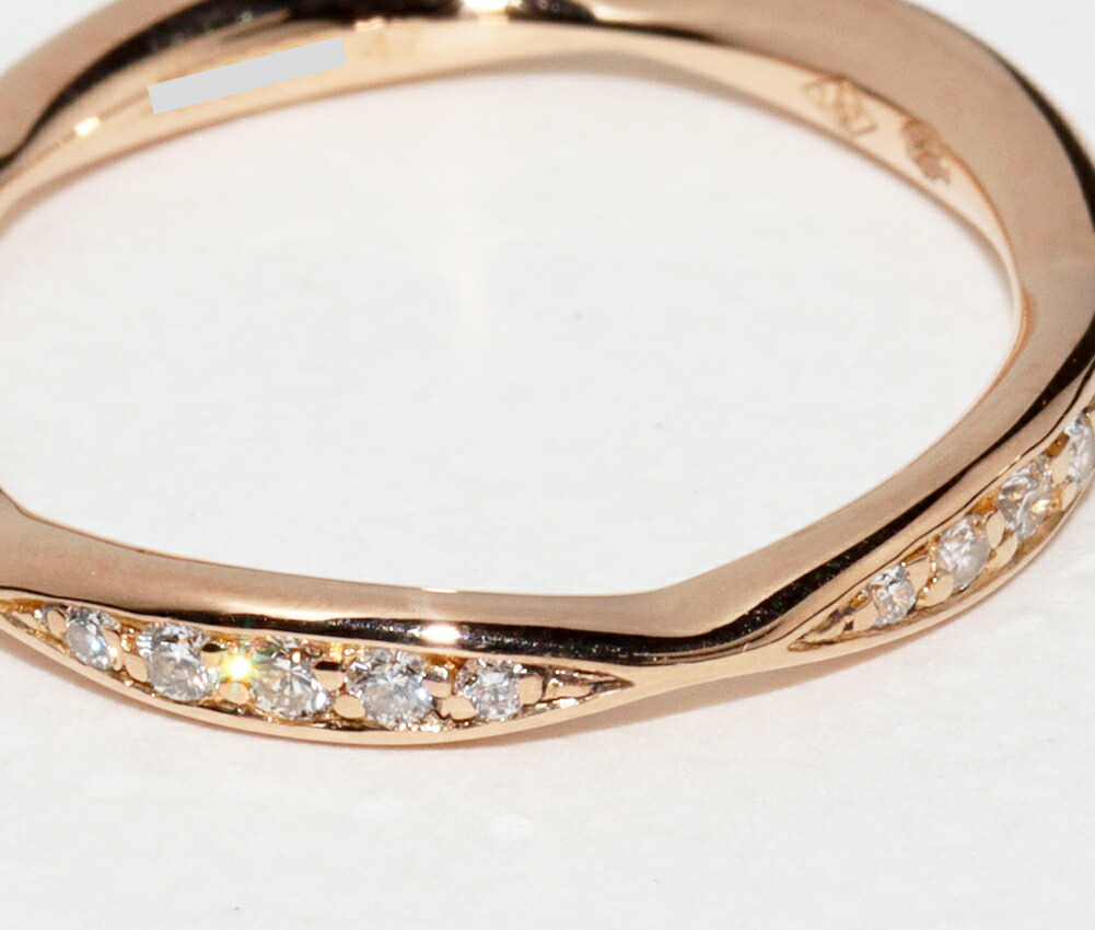 楽天市場】シャネル 指輪 K18PG ダイヤ10P(約0.08ct) カメリア