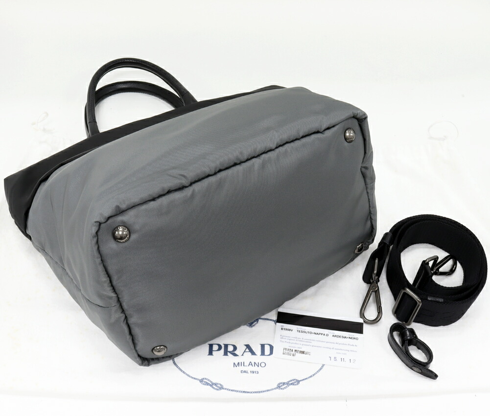 楽天市場】プラダ トートバッグ ショルダーバッグ テスートナッパ