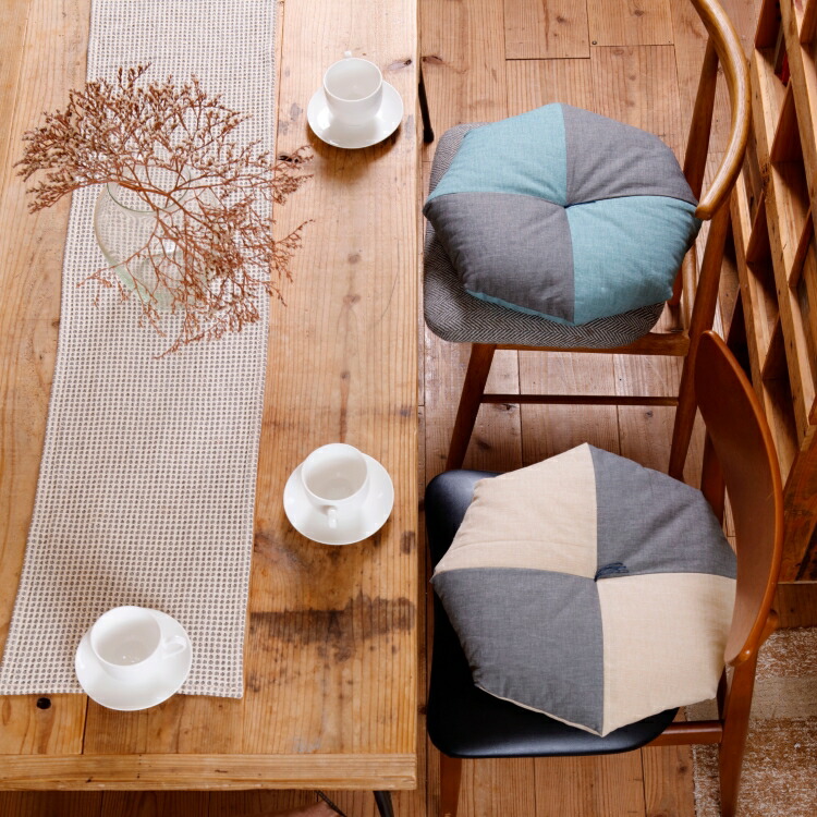 楽天市場】【椅子用座布団】おじゃみフラット 木綿100％ 洛中高岡屋