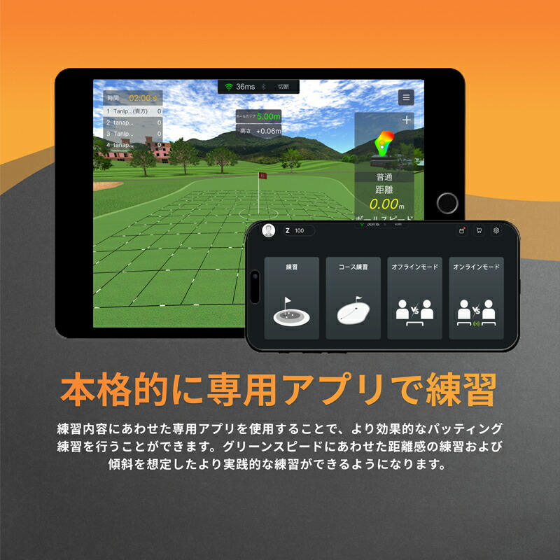 楽天市場】正規販売店 パッティング練習機器 ZEROPUTT パターゴルフ