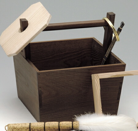 楽天市場】【茶器・茶道具/炭斗】桑箱炭斗 1105 : 高砂 宇治園