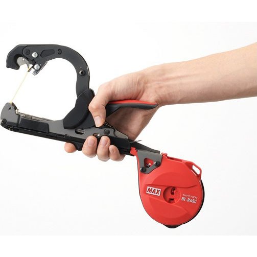 楽天市場】MAX 楽らくテープナー HT-R45C 園芸用結束機 超軽快【手動