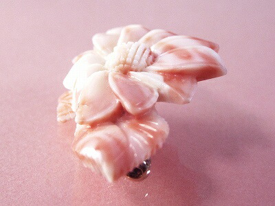 楽天市場】深海珊瑚 花 ブローチ （のし等ギフト対応無料） 落下防止