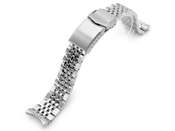 楽天市場】20mm メタル時計バンド ステンレススチール アステロイド