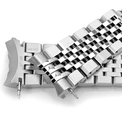 楽天市場】20mm メタル時計バンド ステンレススチール アステロイド