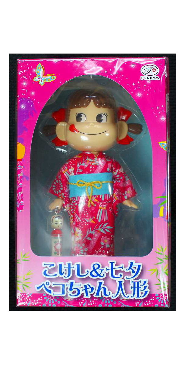 楽天市場】ぺこちゃん東北紀行人形こけし＆七夕ペコちゃん人形【未開封