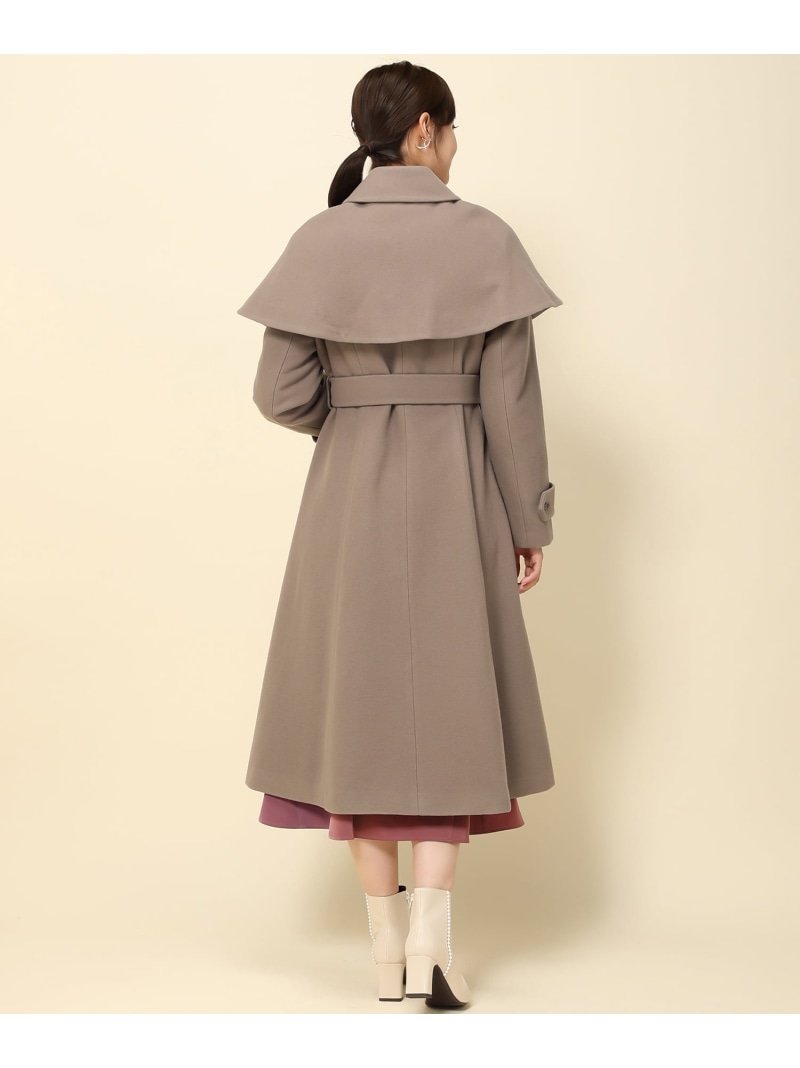 楽天市場】ケープカラーコート MISCH MASCH ミッシュマッシュ