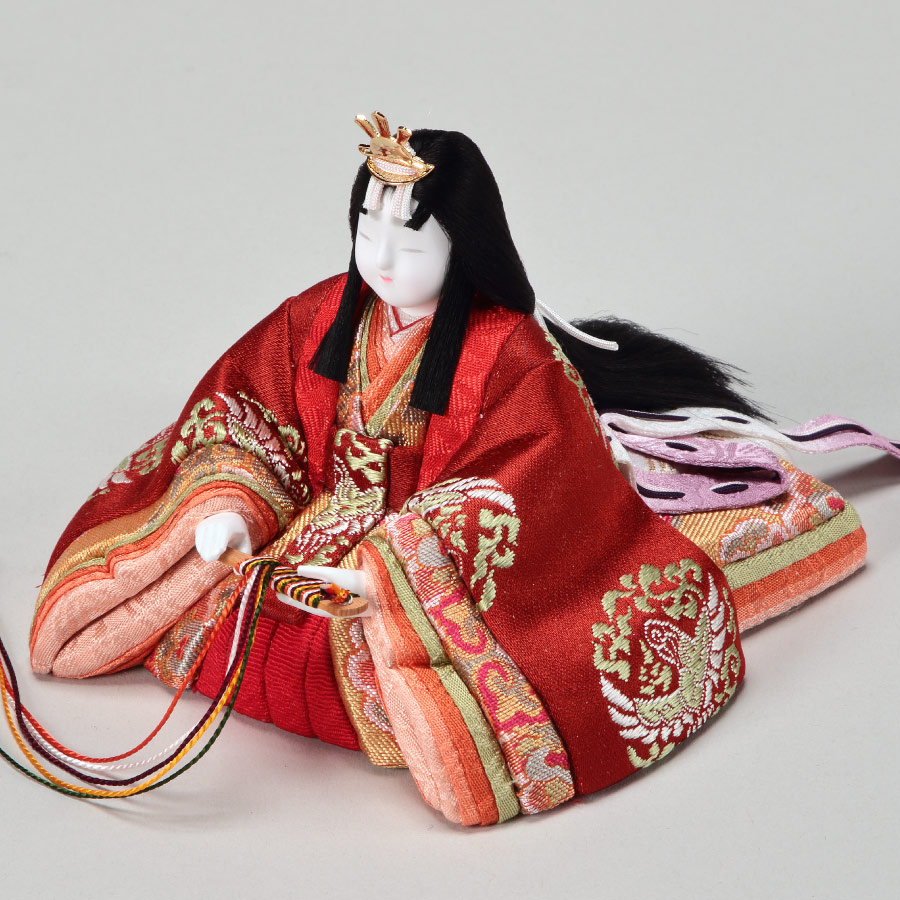 楽天市場】雛人形 木目込み ひな人形 木目込み人形 真多呂 親王飾り
