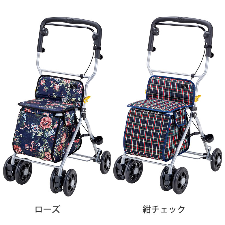 楽天市場】シルバーカー ルーク（手押し車 老人 送料無料 ショッピング