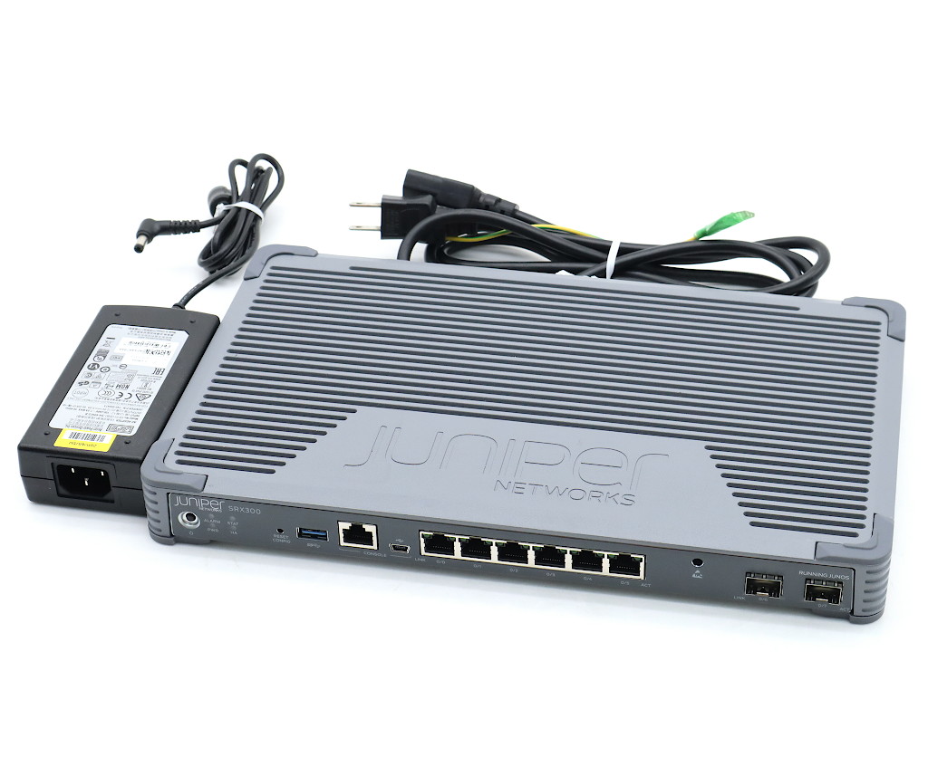 楽天市場】Juniper SRX300 6ポート1000BASE-T 2ポートSFPスロット搭載