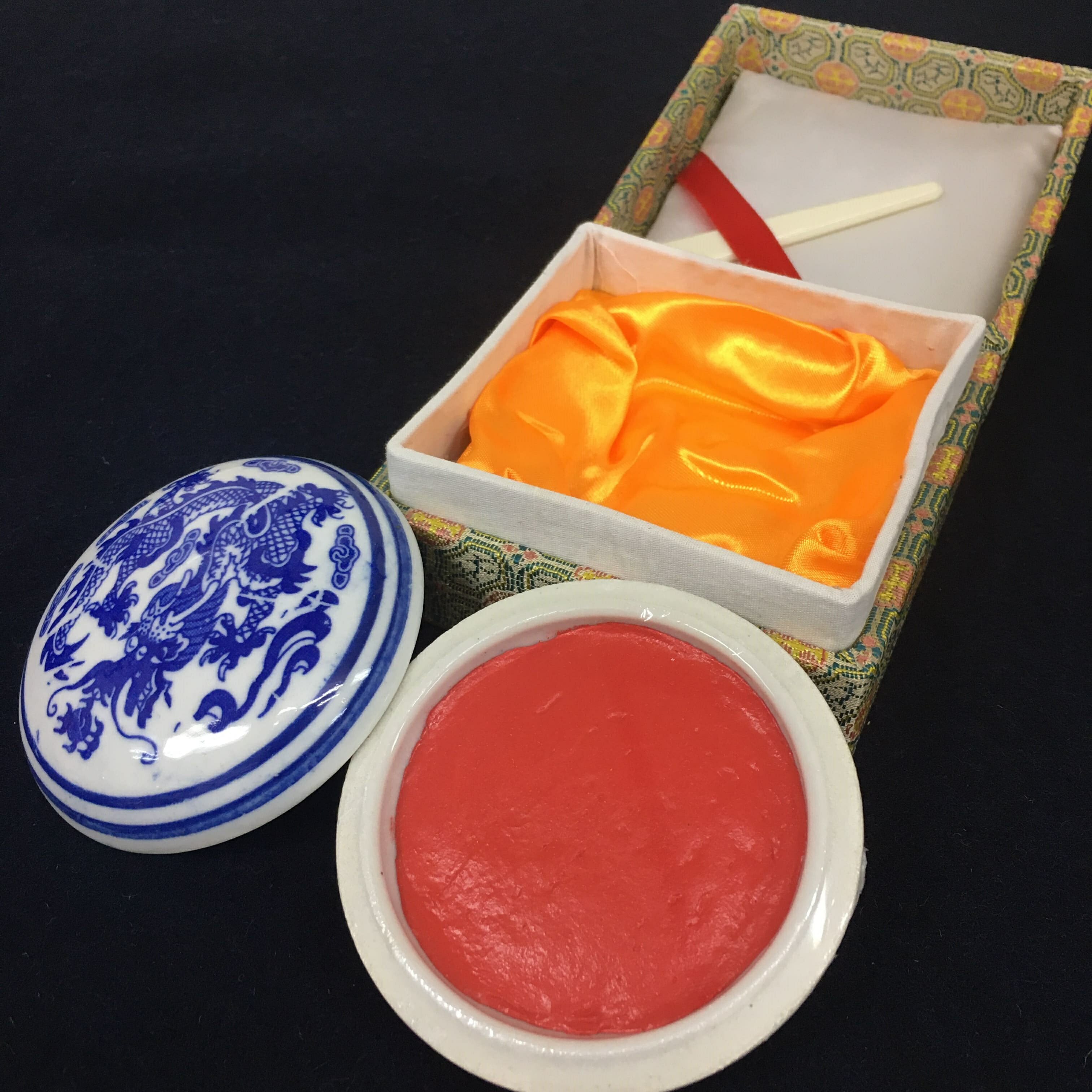 楽天市場】天義堂 印泥 開明社提供 書画作品 落款印用 篆刻用 押印