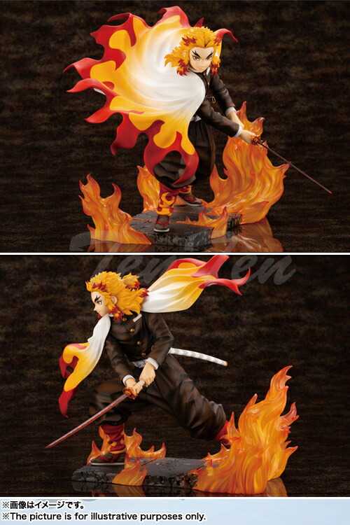 楽天市場】鬼滅の刃 ARTFX J 煉獄杏寿郎 フィギュア れんごく きょう