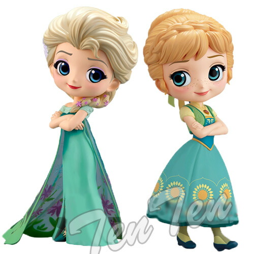 楽天市場】Qposket アナと雪の女王 アナ エルサ Bカラー フィギュア 2