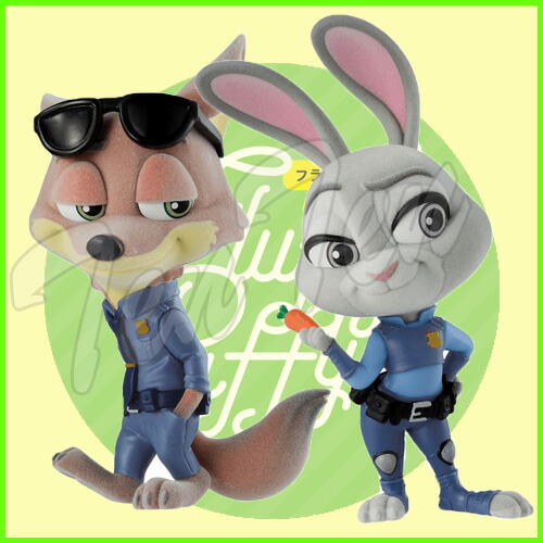 楽天市場】ズートピア Fluffy Puffy 〜 ニック ＆ ジュディー