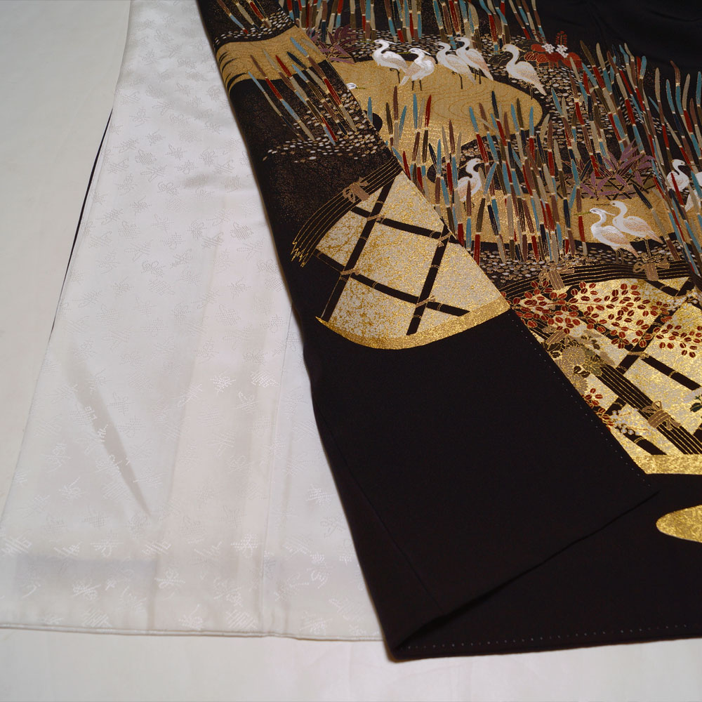 楽天市場】リサイクル着物 着物セット 松尾光琳 黒留袖・袋帯 2点