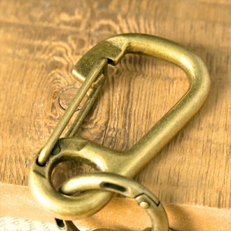 楽天市場】カラビナキーホルダー キーリング カラビナ メンズ シルバー