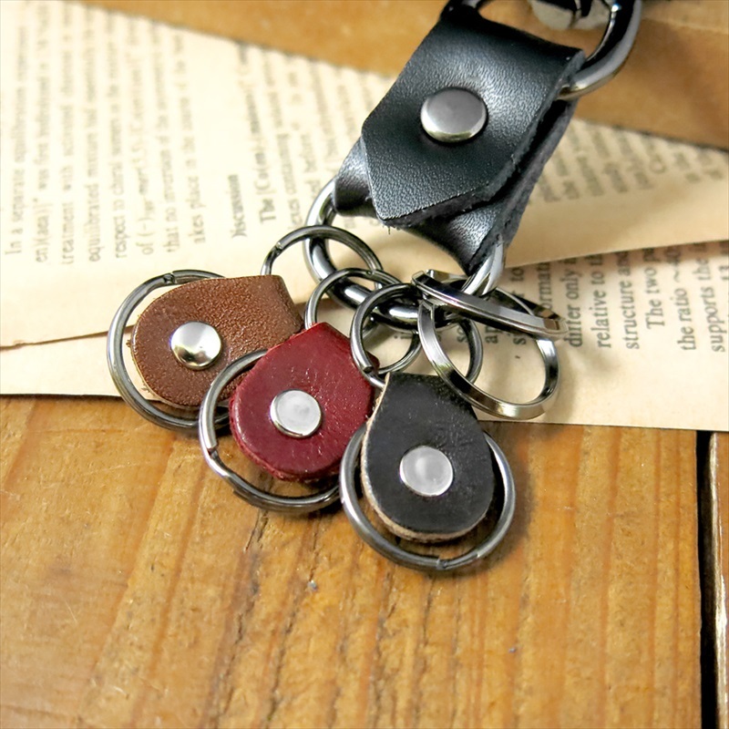 楽天市場】カラビナキーホルダー キーリング カラビナ メンズ ブラック