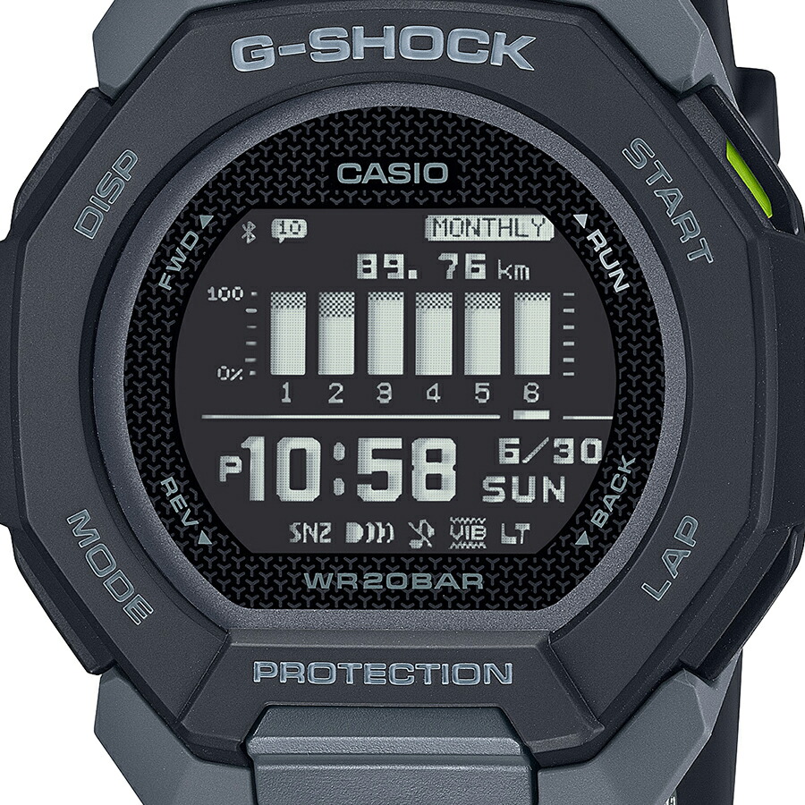 楽天市場】G-SHOCK G-SQUAD GBD-300シリーズ GBD-300-1JF メンズ