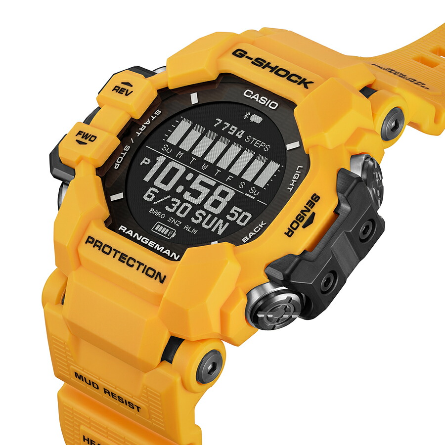楽天市場】G-SHOCK レンジマン 心拍計 GPS機能 GPR-H1000-9JR メンズ