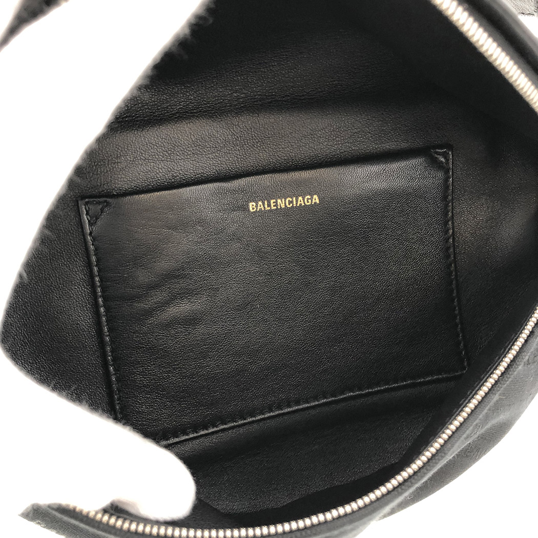 楽天市場】バレンシアガ□スーベニアXS ジャガードロゴ ボディバッグ