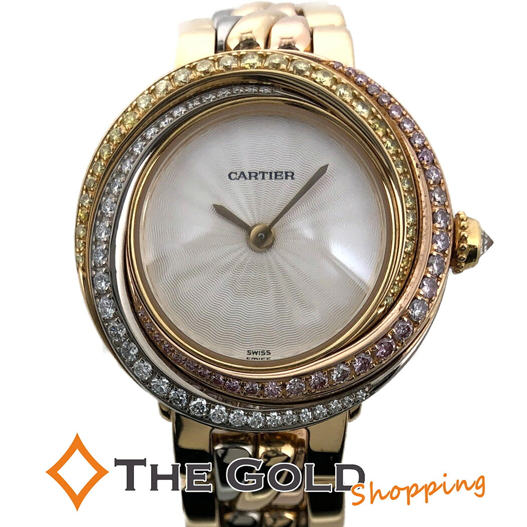 楽天市場】Cartier トリニティ スリーカラー ウォッチ 2357 電池交換済