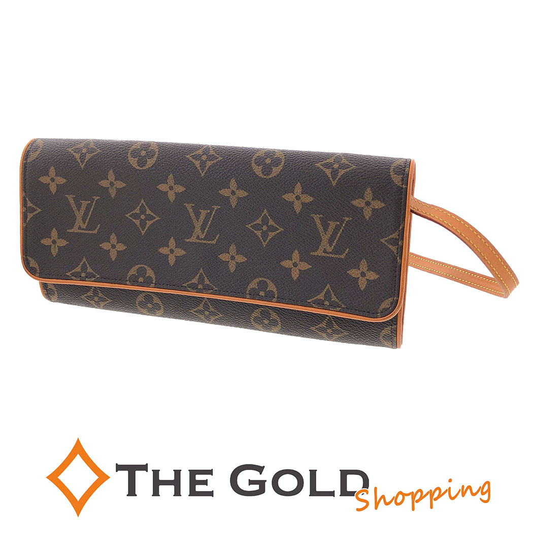 楽天市場】LOUIS VUITTON□ポシェットツインGM M51852 モノグラム ミニ