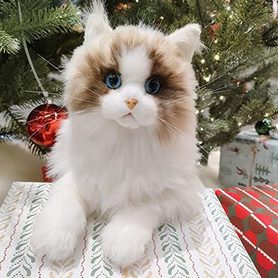 楽天市場】Chongker 猫ぬいぐるみ リアル 本物そっくり ハンドメイド