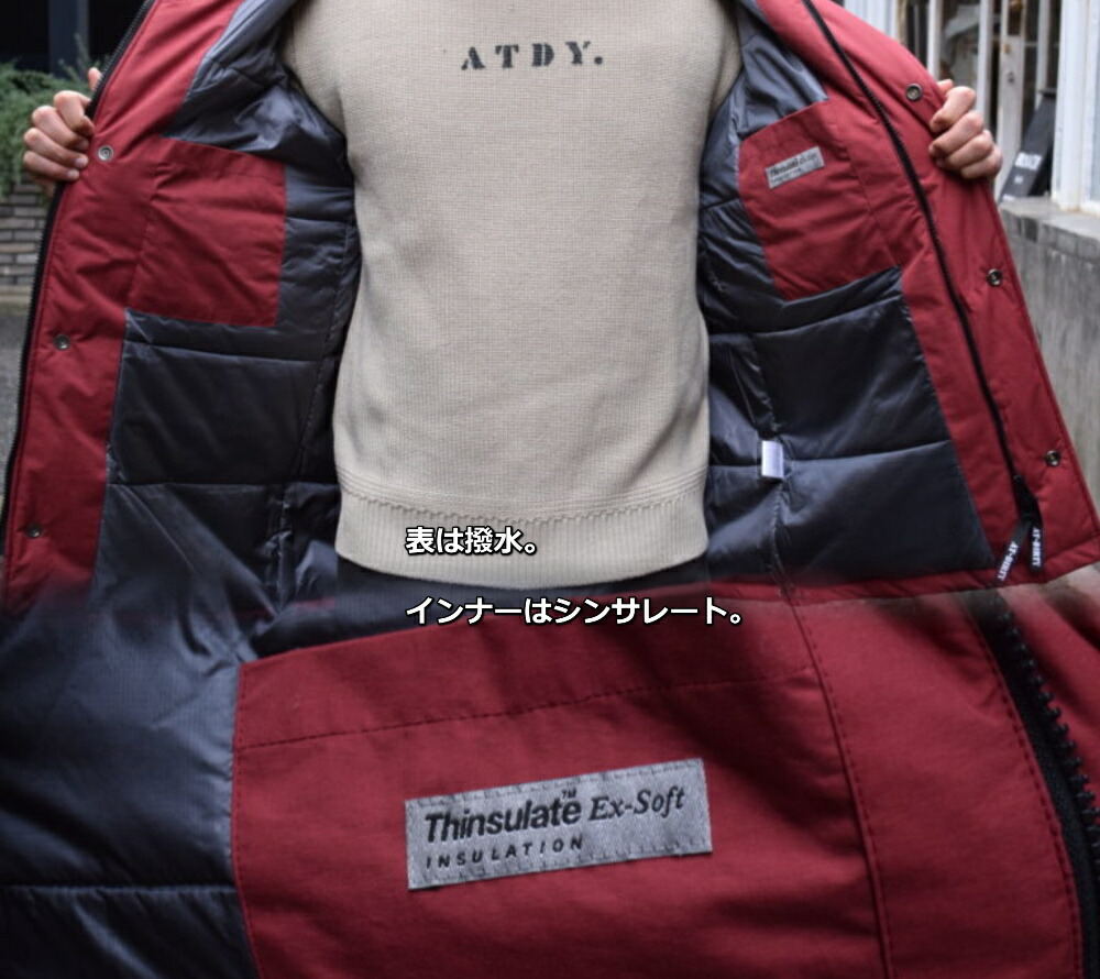楽天市場】AT-DIRTY ATD HEAVY MOUNTAIN PARKA BLACK アットダーティー
