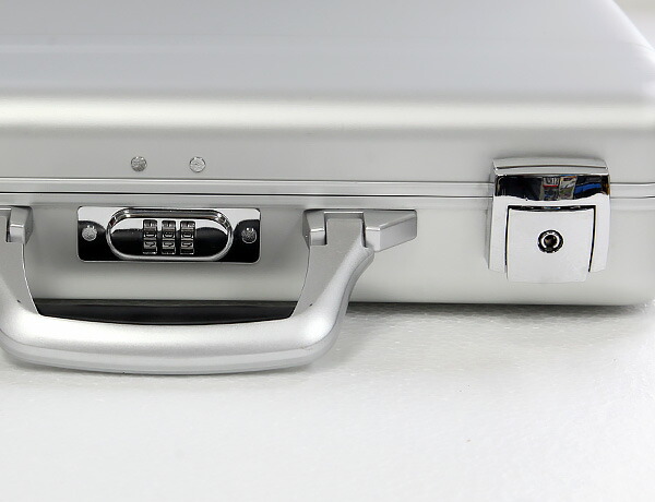 楽天市場】アタッシュケース アルミ製・3桁ダイヤルロック錠付・A4