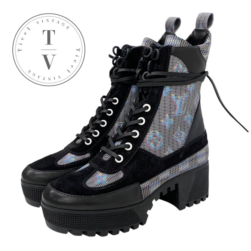 楽天市場】スエード ショートブーツ（ブランドルイ・ヴィトン）の通販