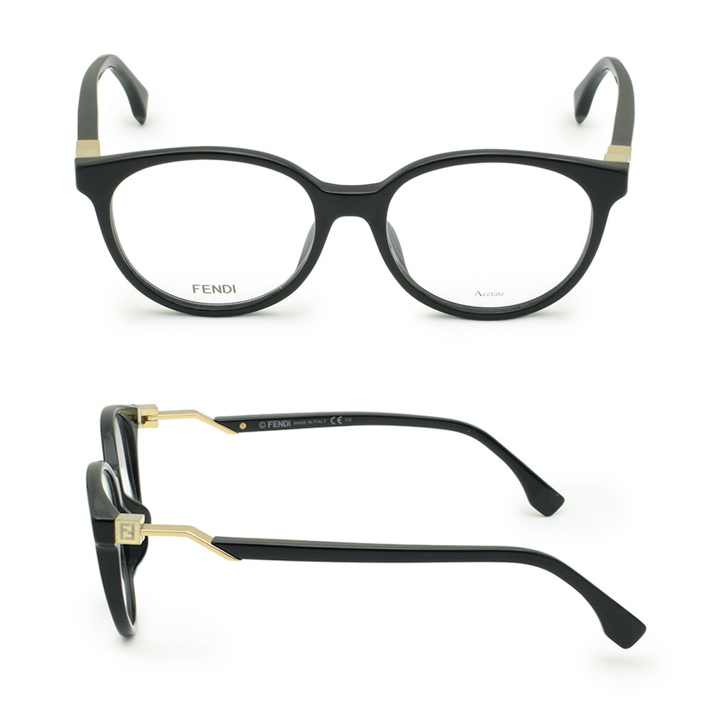 楽天市場】FENDI フェンディ メガネ フレーム FF 0202/F 807 51