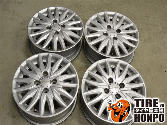 楽天市場】中古アルミホイール 4本セット 14インチ ホンダ モデューロ