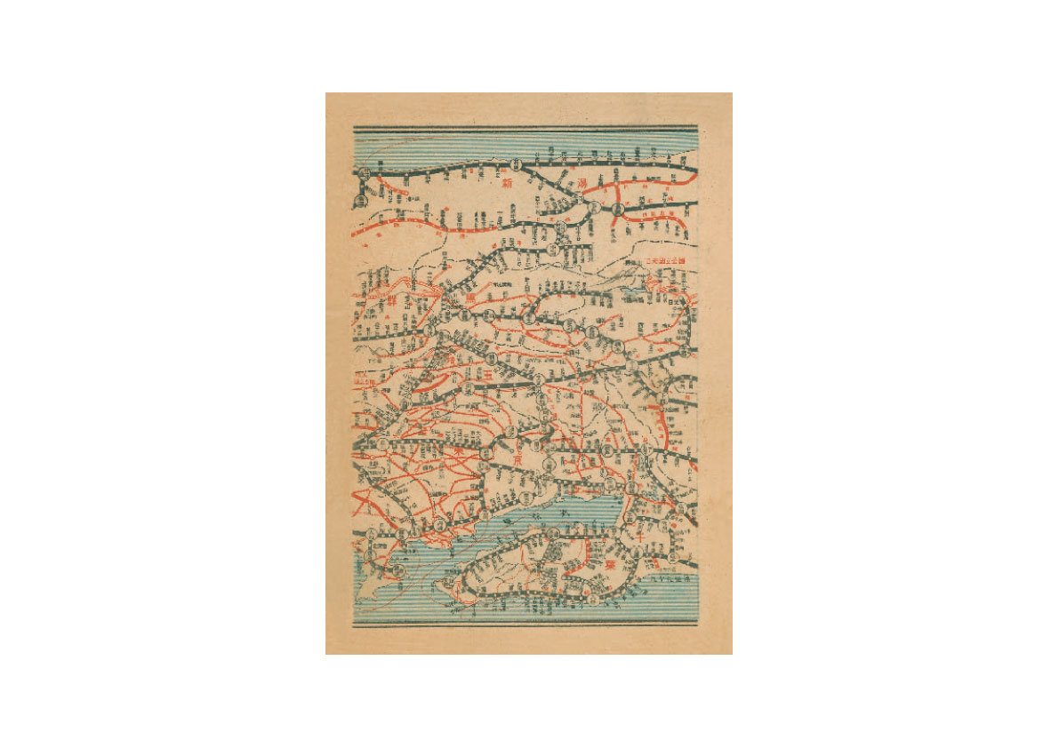 楽天市場】鉄道案内図（昭和19年発行復刻版） : 地図の店とうぶん