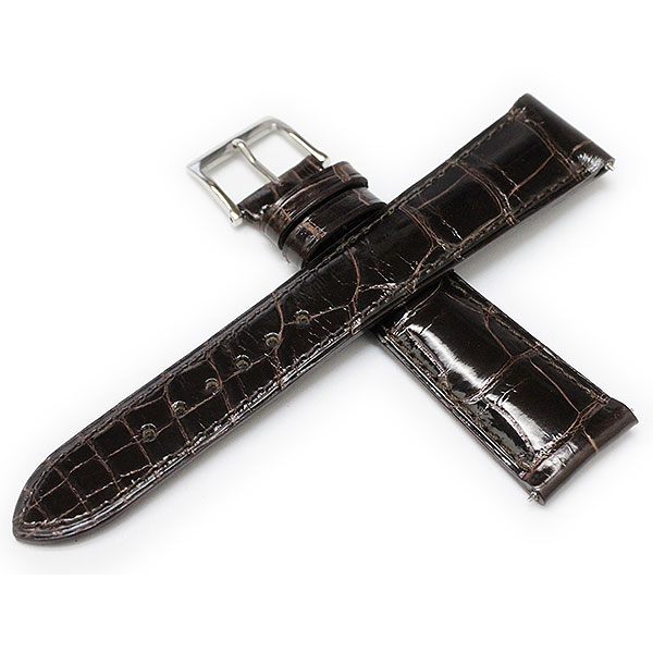 Camille Fournet 18mm アリゲーター竹斑ブラック