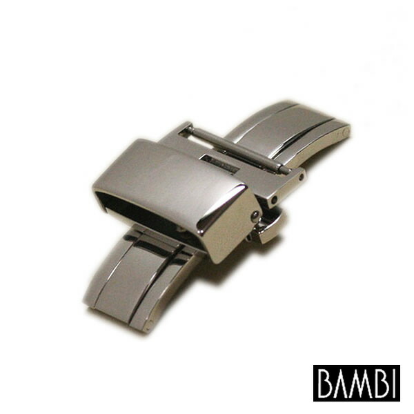 楽天市場】Dバックル バンビ 両開き 16mm 18mm 20mm 腕時計 金具 BAMBI