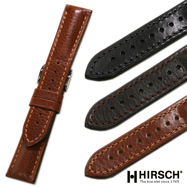 楽天市場】時計ベルト ヒルシュ ルッカ 20mm 22mm 24mm カーフ 牛革 本