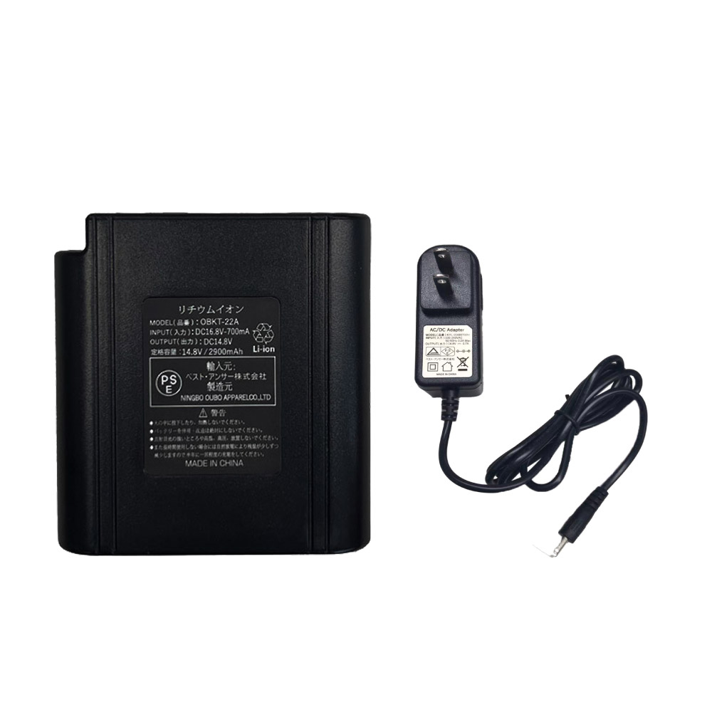 楽天市場】ファン付き空調作業服用バッテリー 14.8V 定格電圧専用 空調