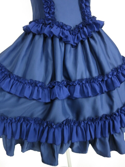 楽天市場】ATELIER PIERROT / シフォンフリル付きジャンパースカート