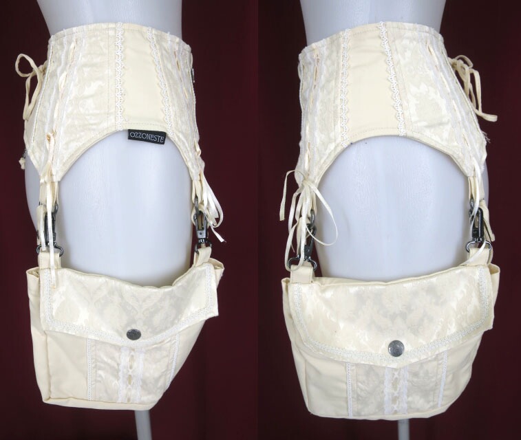 楽天市場】【中古】OZZ ONESTE / ポーチ付きガーターベルト オッズオン