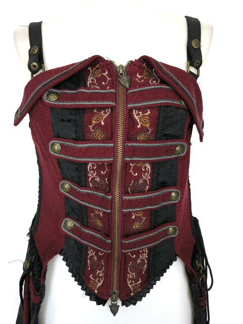 楽天市場】【中古】 OZZ ONESTE / 薔薇刺繍 ナポレオンロングベスト